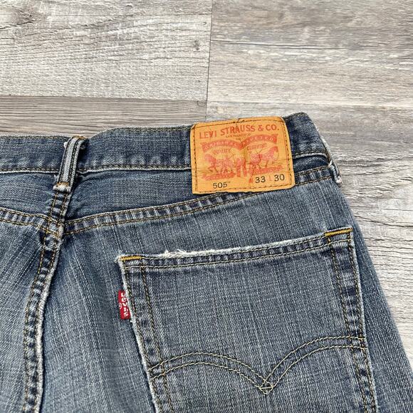 Levi's Vintage red tab Jeans - distressed Blue 33x30 - Picture 4 of 13